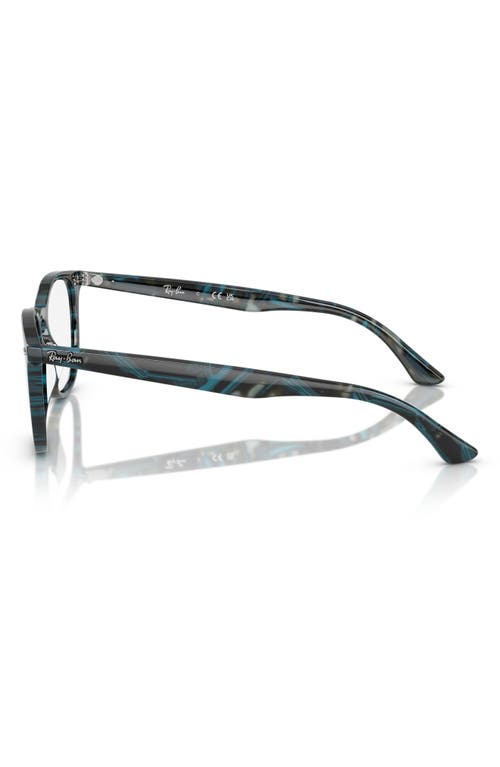 Ray Ban Ray-ban 50mm Optical Glasses In Blue Grey