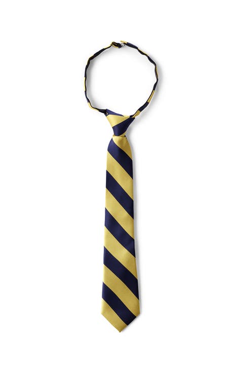 School Uniform Kids Stripe Pre Tied Tie