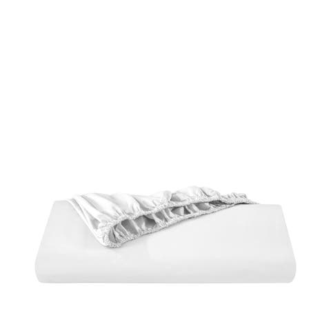 100% Organic Cotton Percale Cooling Fitted Sheet