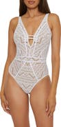 Becca Color Play Mesh One-Piece Swimsuit