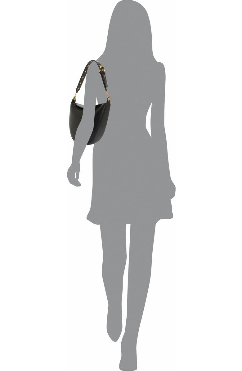 Vince Camuto Barlo Leather Shoulder Bag, Alternate, color,