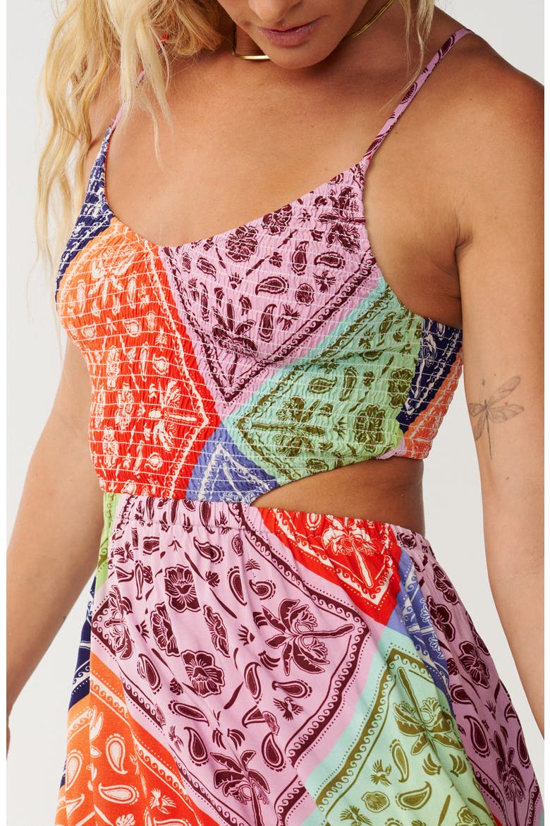 Bossa Nova Sleeveless Maxi Dress, Alternate, color, MULTICOLOR