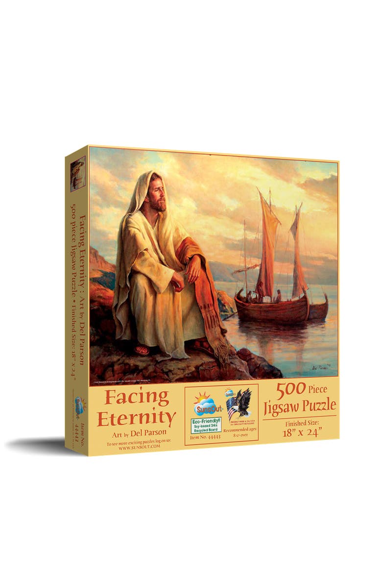 Sunsout Facing Eternity 500 piece Jigsaw Puzzle for Adults, Main, color, Multicolor