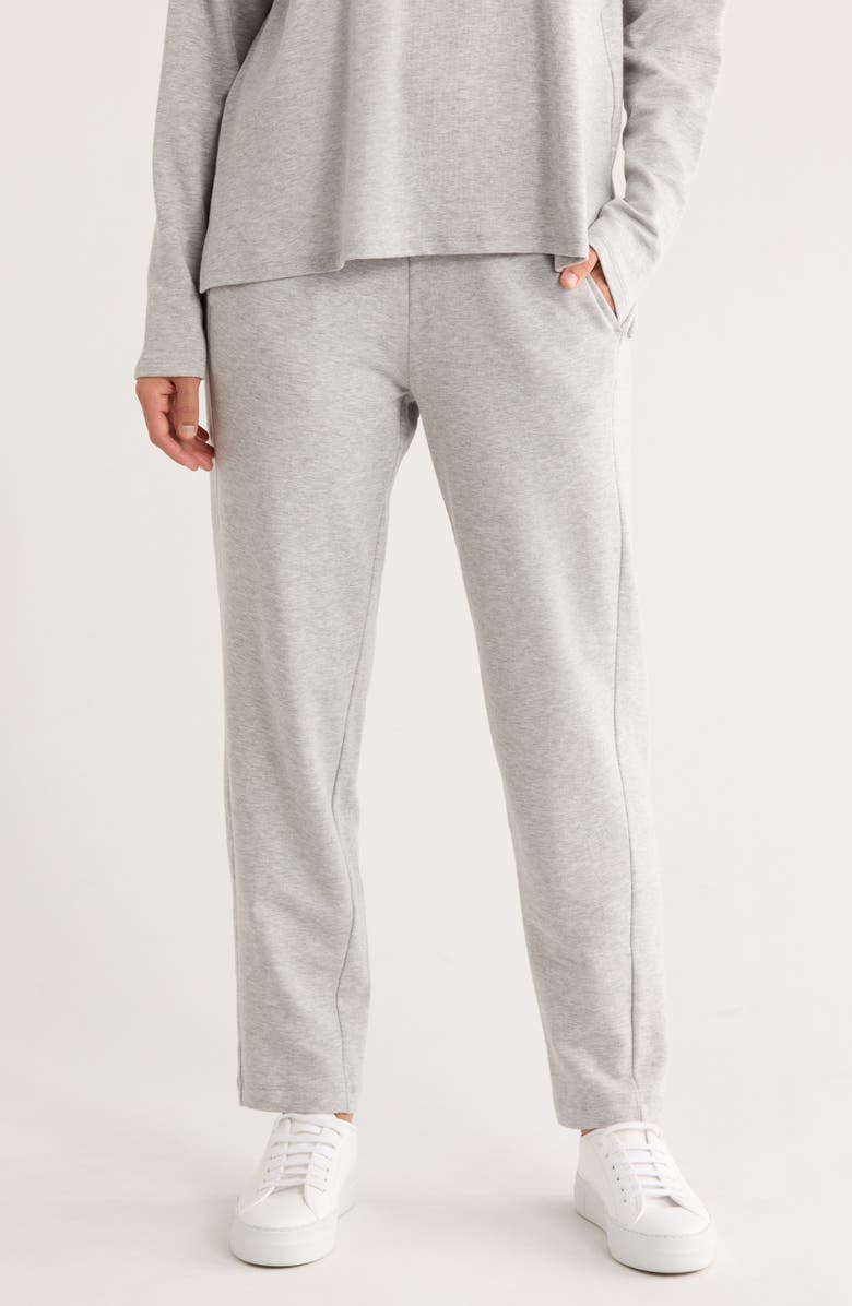 Eileen Fisher Slouch Ankle Pants, Main, color, Dark Pearl