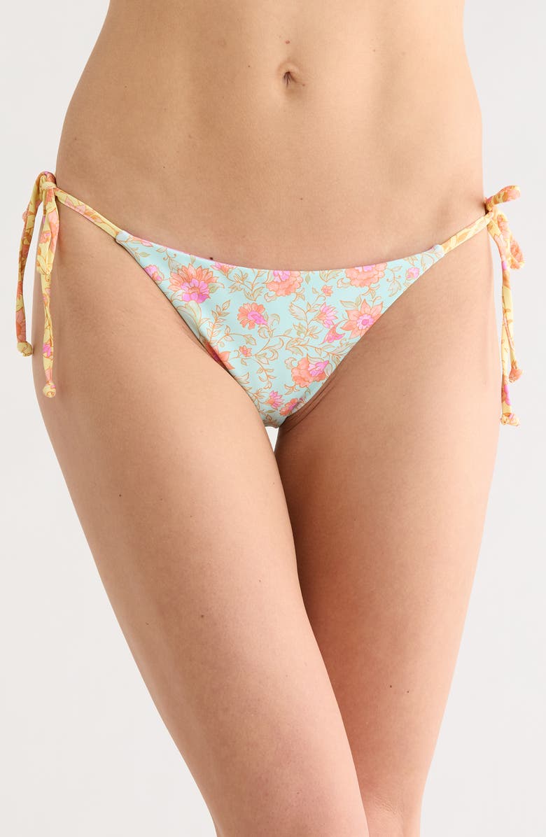 Billabong Folk Story Reversible Tropic Bikini Bottoms, Main, color, Folk Story
