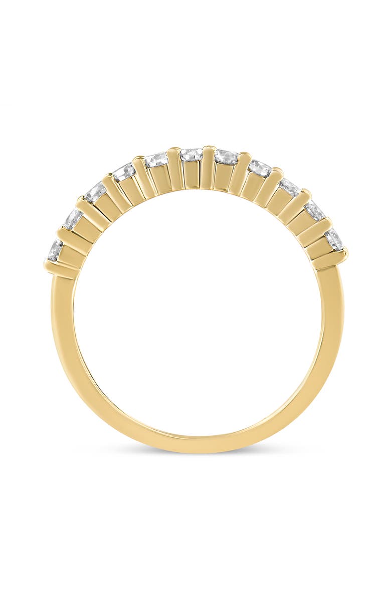 Haus of Brilliance IGI Certified 1/2 Cttw Diamond 10K Gold Fluted Band Wedding Ring, Alternate, color, Yellow Gold