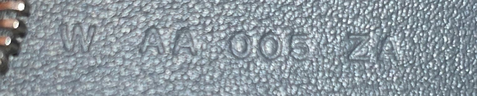 Pre-Owned Hermes Pochenplus Sling Wallet Leather, Alternate, color, Gris Misty