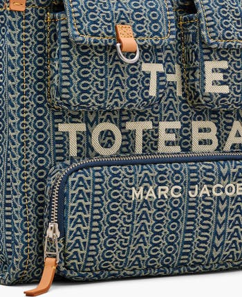 Marc Jacobs The Cargo Monogram Denim Medium Tote Bag | Nordstrom