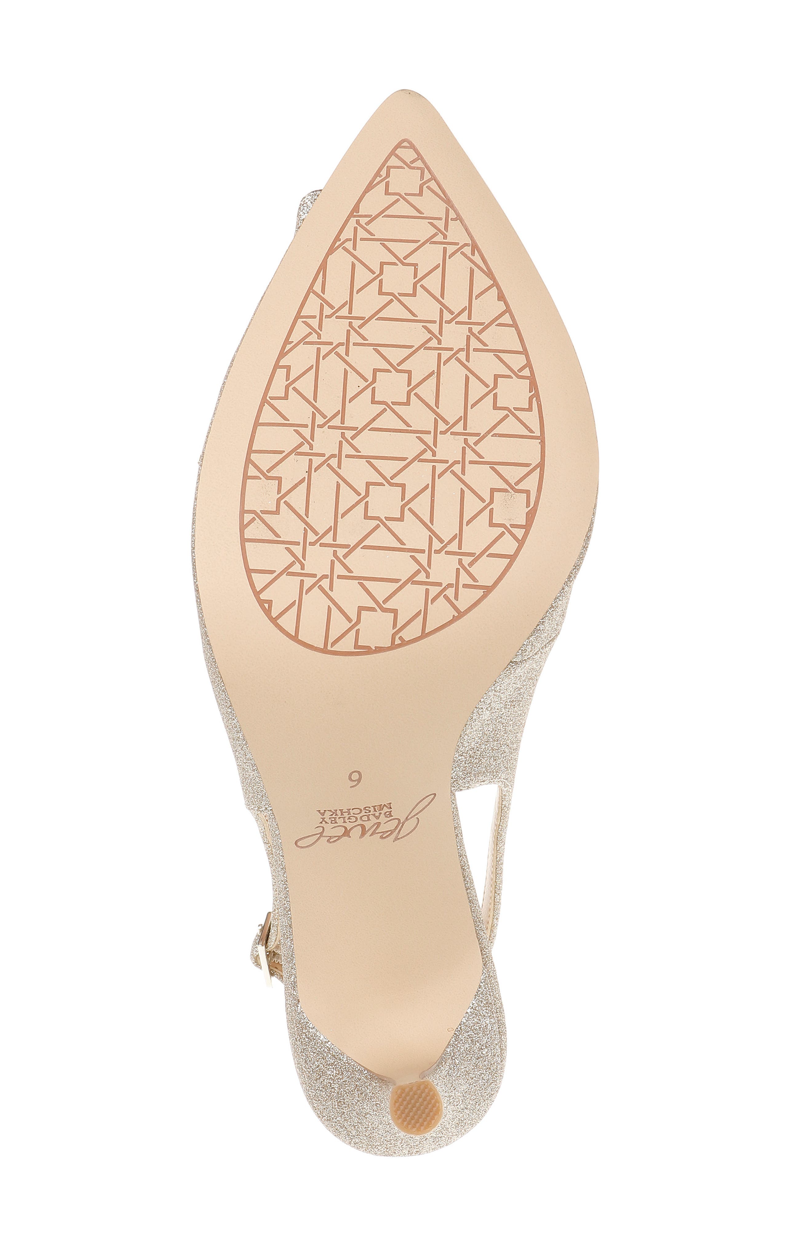 Lisbet Pointed Toe Slingback Pump, Alternate, color, LIGHT GOLD