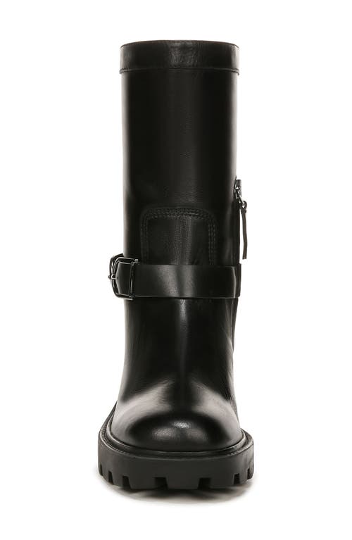 Franco Sarto Elle Lug Boot In Black