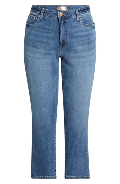 Avery High Waist Straight Leg Jeans