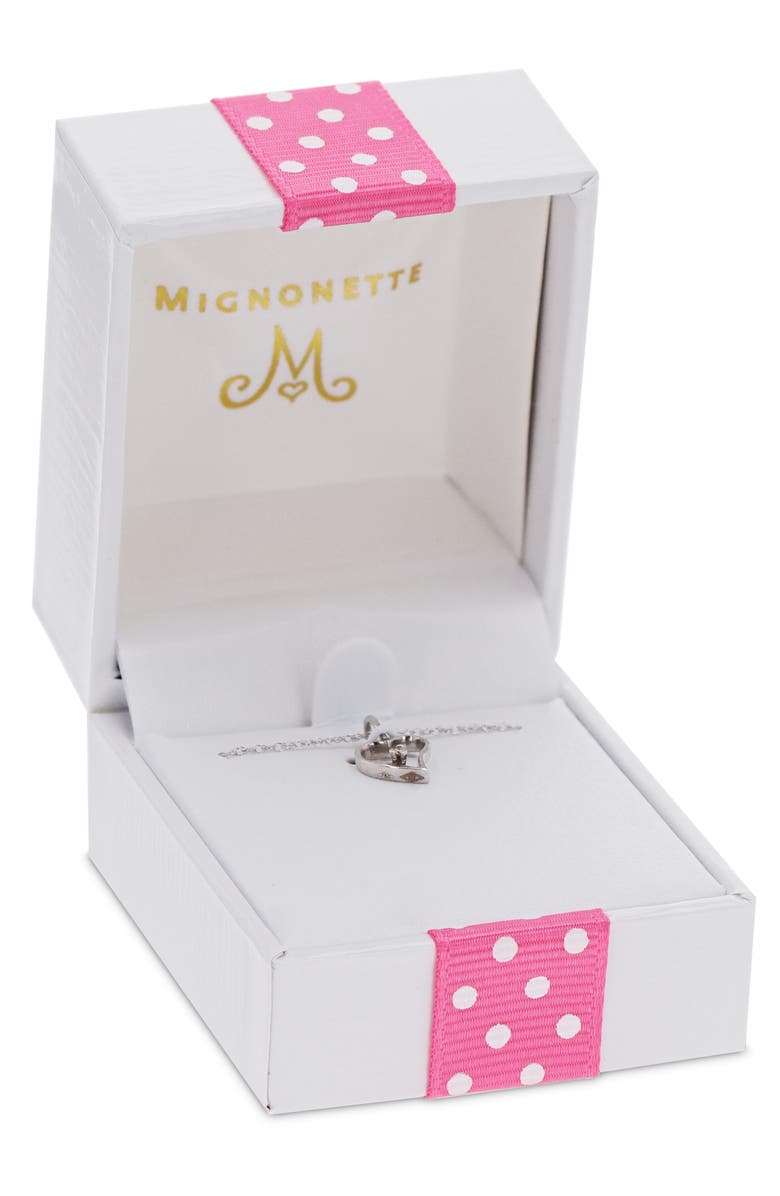 Mignonette Diamond & 14K Gold Heart Pendant Necklace, Alternate, color, 