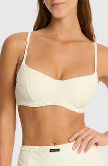 Sea Level Nautique Underwire Balconette Bikini Top