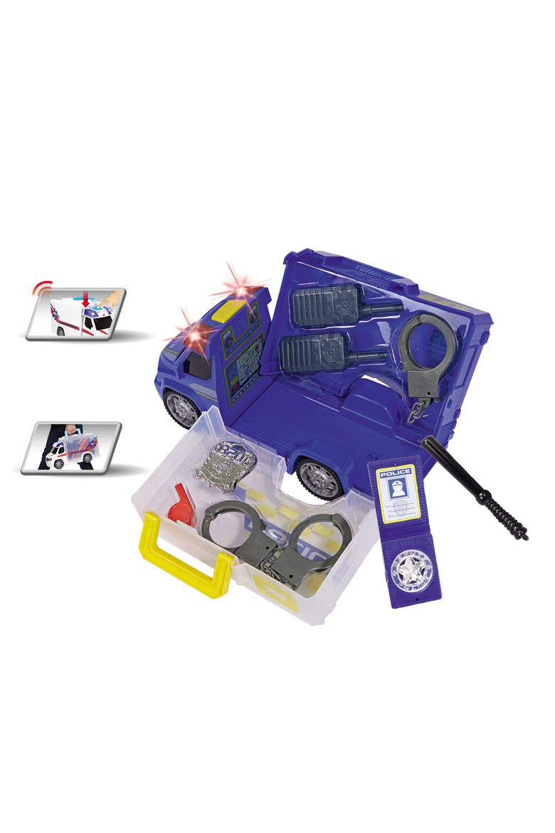 Push And Play Sos Police Patrol Car, Alternate, color, Multicolored