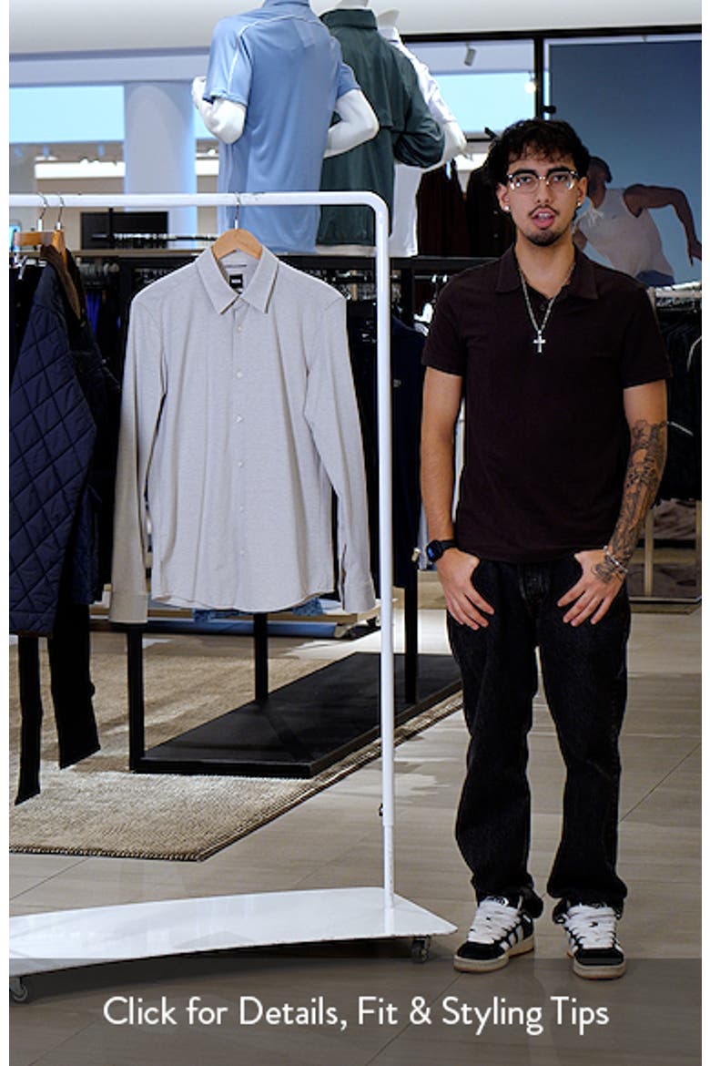 P-Roan Long Sleeve Slim Fit Performance Shirt video