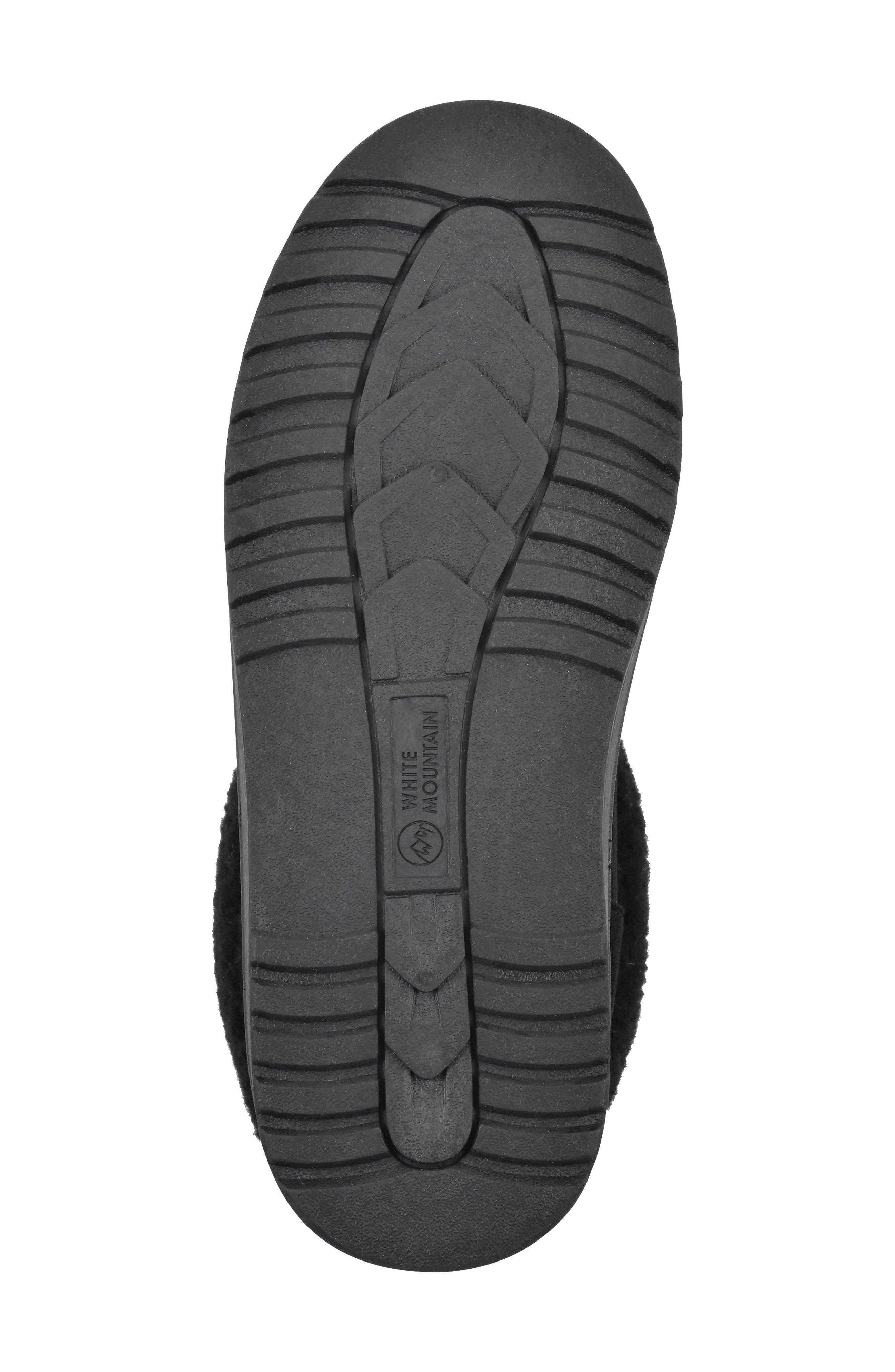 White Mountain Footwear Icons Faux Shearling Trim Bootie, Alternate, color, 