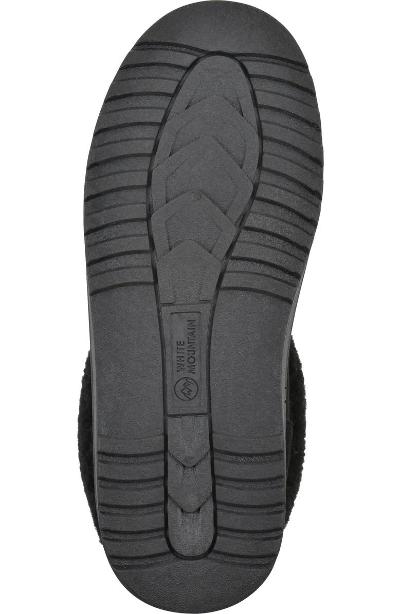 White Mountain Footwear Icons Faux Shearling Trim Bootie, Alternate, color,