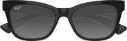 Maui Jim Hiwahiwa 54mm Gradient PolarizedPlus2® Rectangular Sunglasses