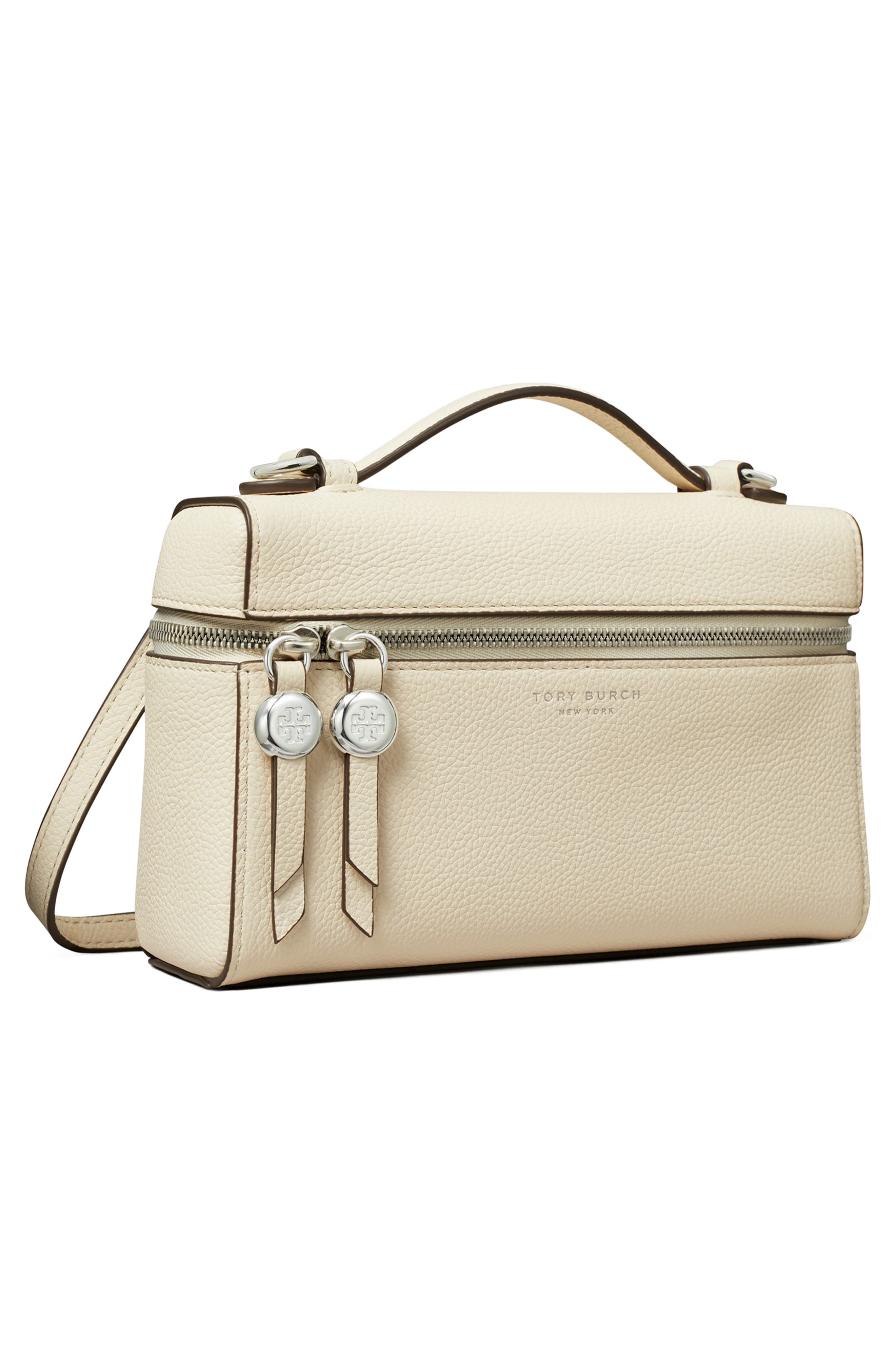 Slim Top Handle Bag, Alternate, color, LIGHT CREAM