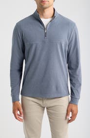 johnnie-O Mikey Quarter Zip Pullover