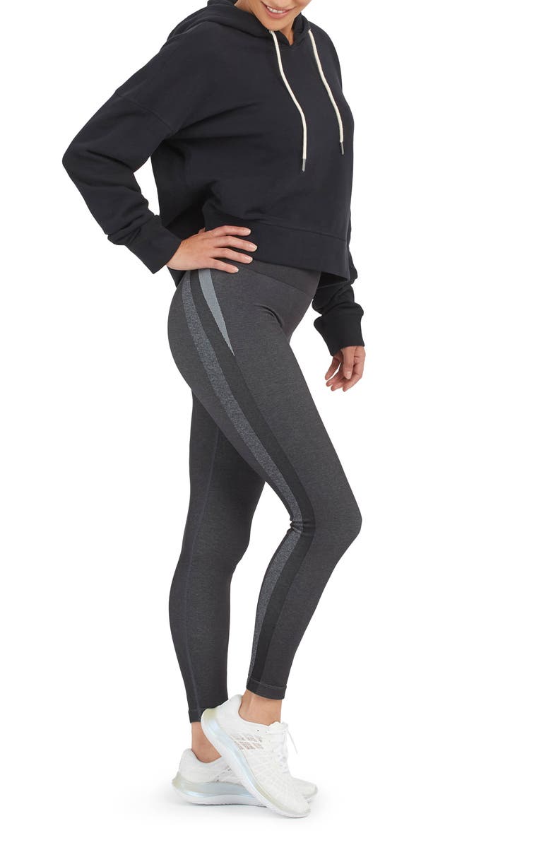 SPANX<sup>®</sup> Seamless Track Stripe Leggings, Alternate, color,