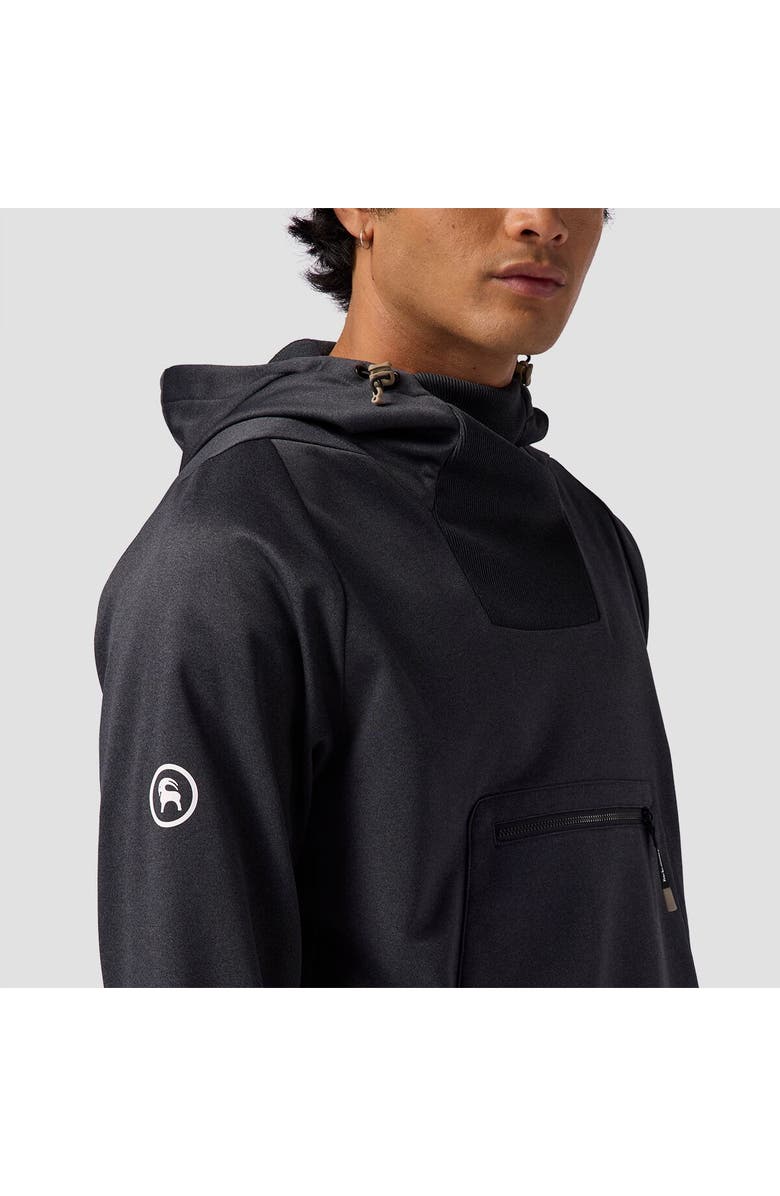 Backcountry Meltdown Water-Resistant Hoodie - Men's, Alternate, color, Black Heather