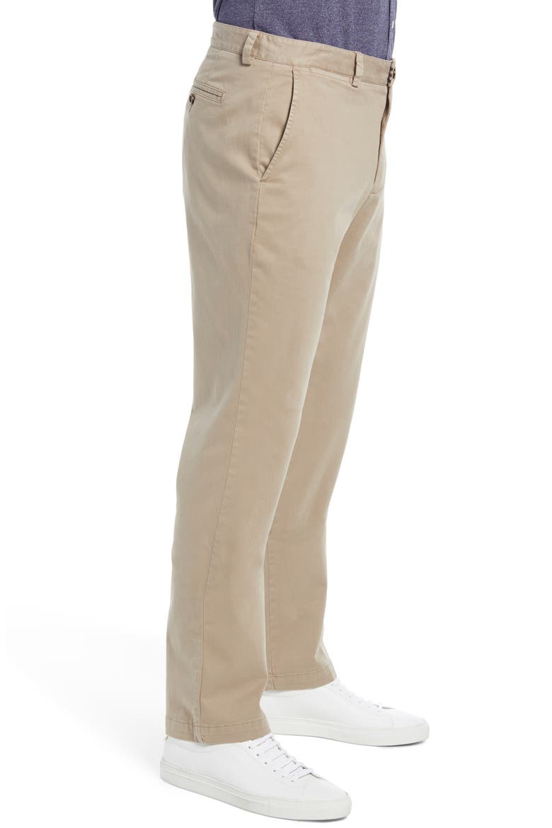Flat Front Chinos, Alternate, color, TAUPE