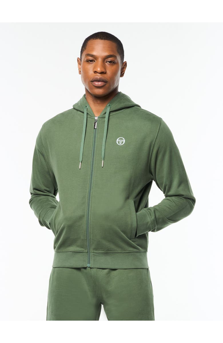 Sergio Tacchini Netto Hoodie, Main, color, Duck Green