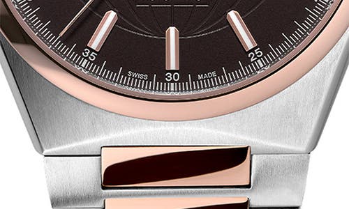 Frederique Constant Men's Swiss Automatic Highlife Cosc Two-tone Stainless Steel Bracelet Watch 41mm In Two-tone