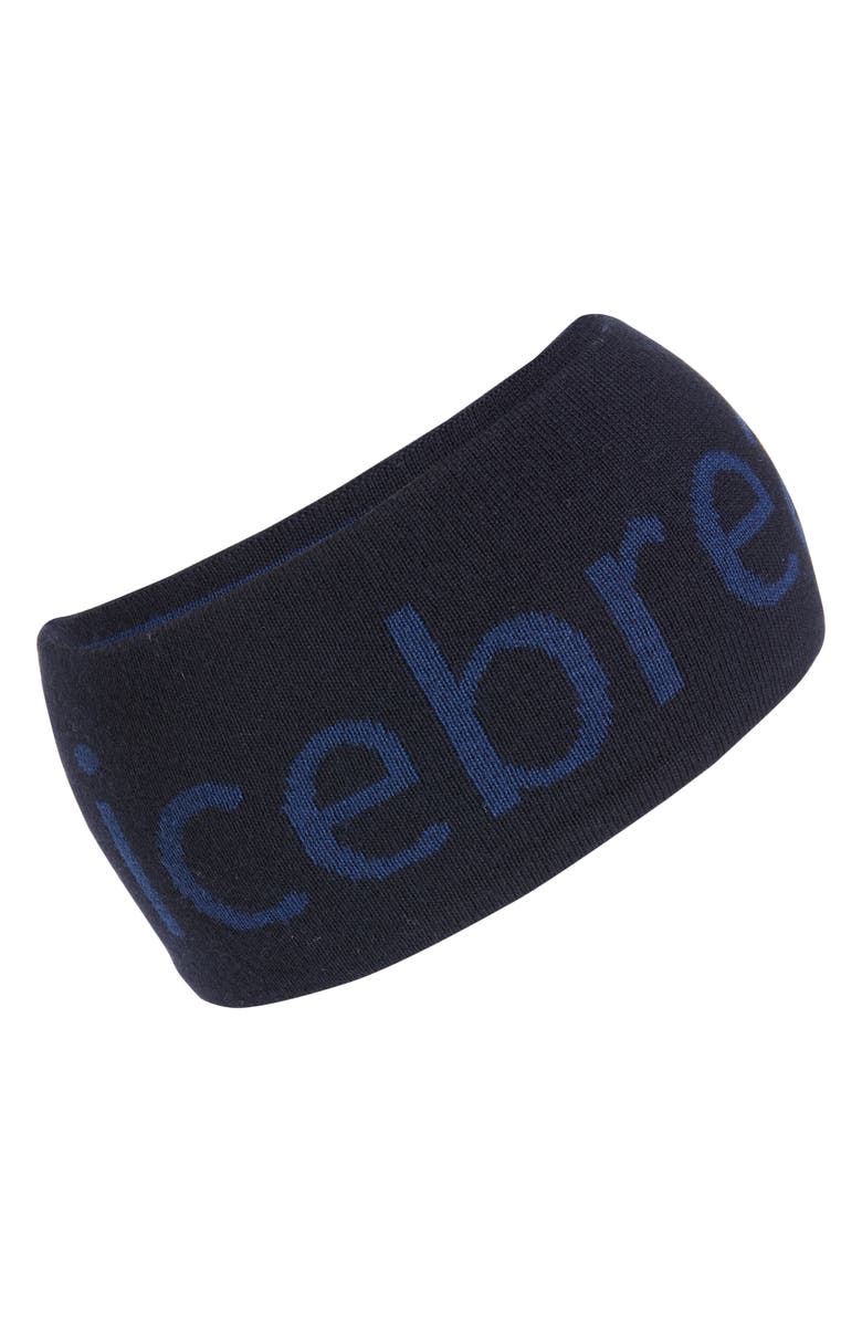 Icebreaker Merino Wool & Organic Cotton Headband, Main, color,