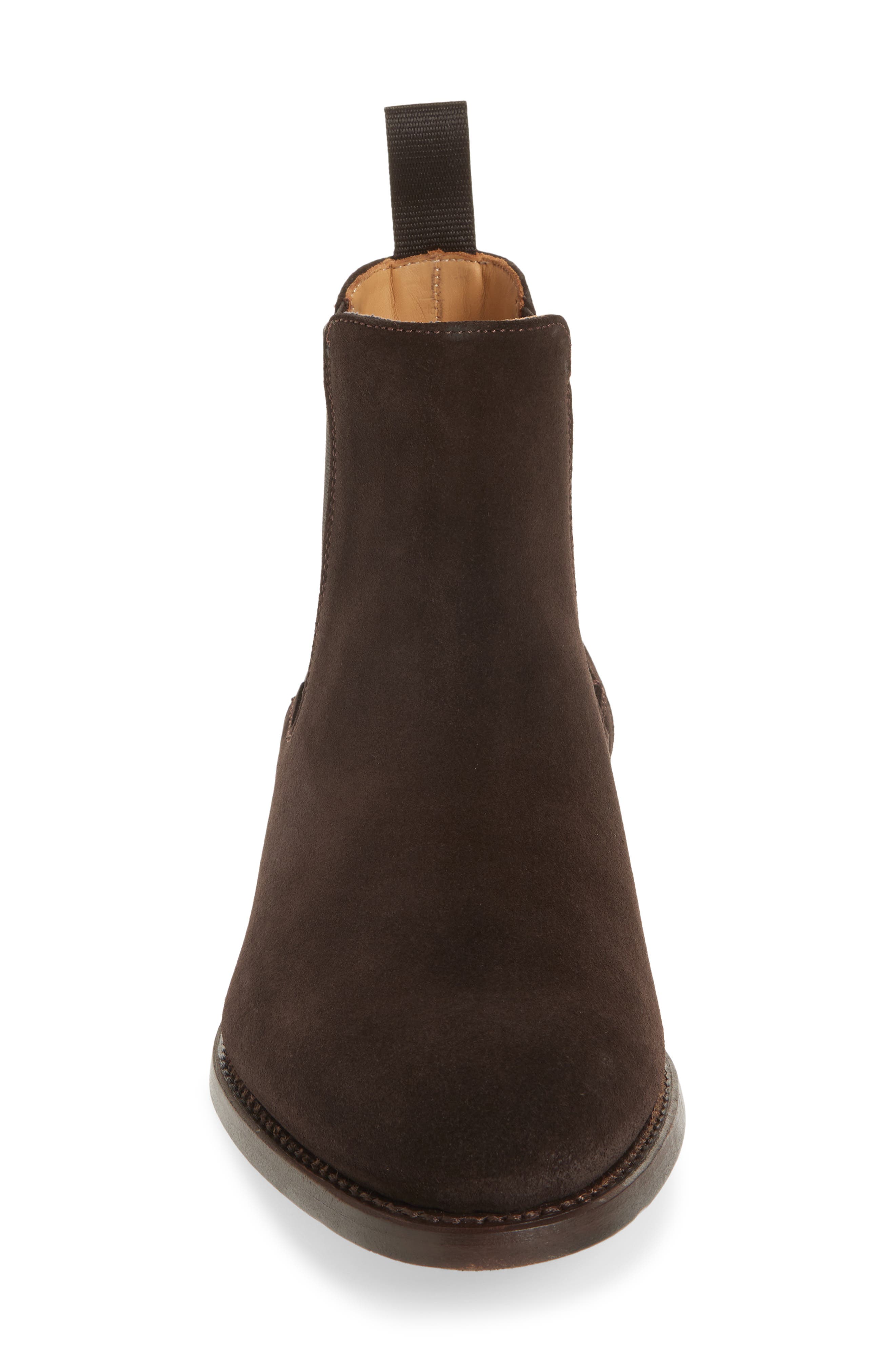 SANDRO Chelsea Boot, Alternate, color, Marron Fonce