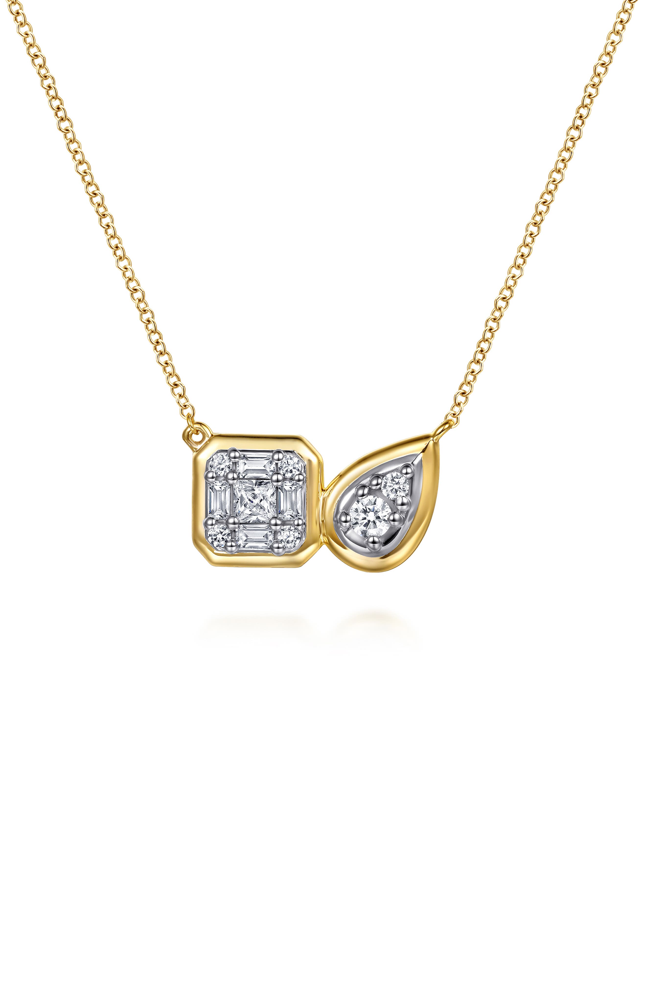 selected 14K YELLOW/ WHITE GOLD
