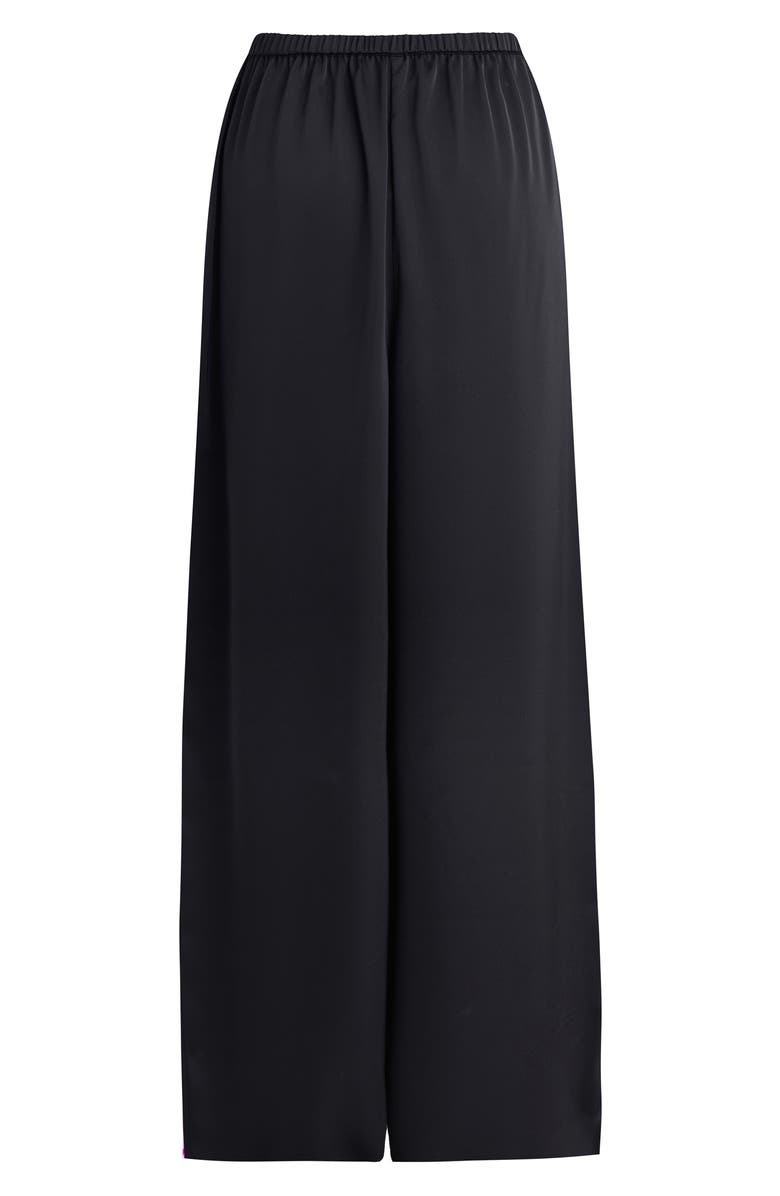 Favorite Daughter Effortless Wide Leg Pants, Alternate, color, Black