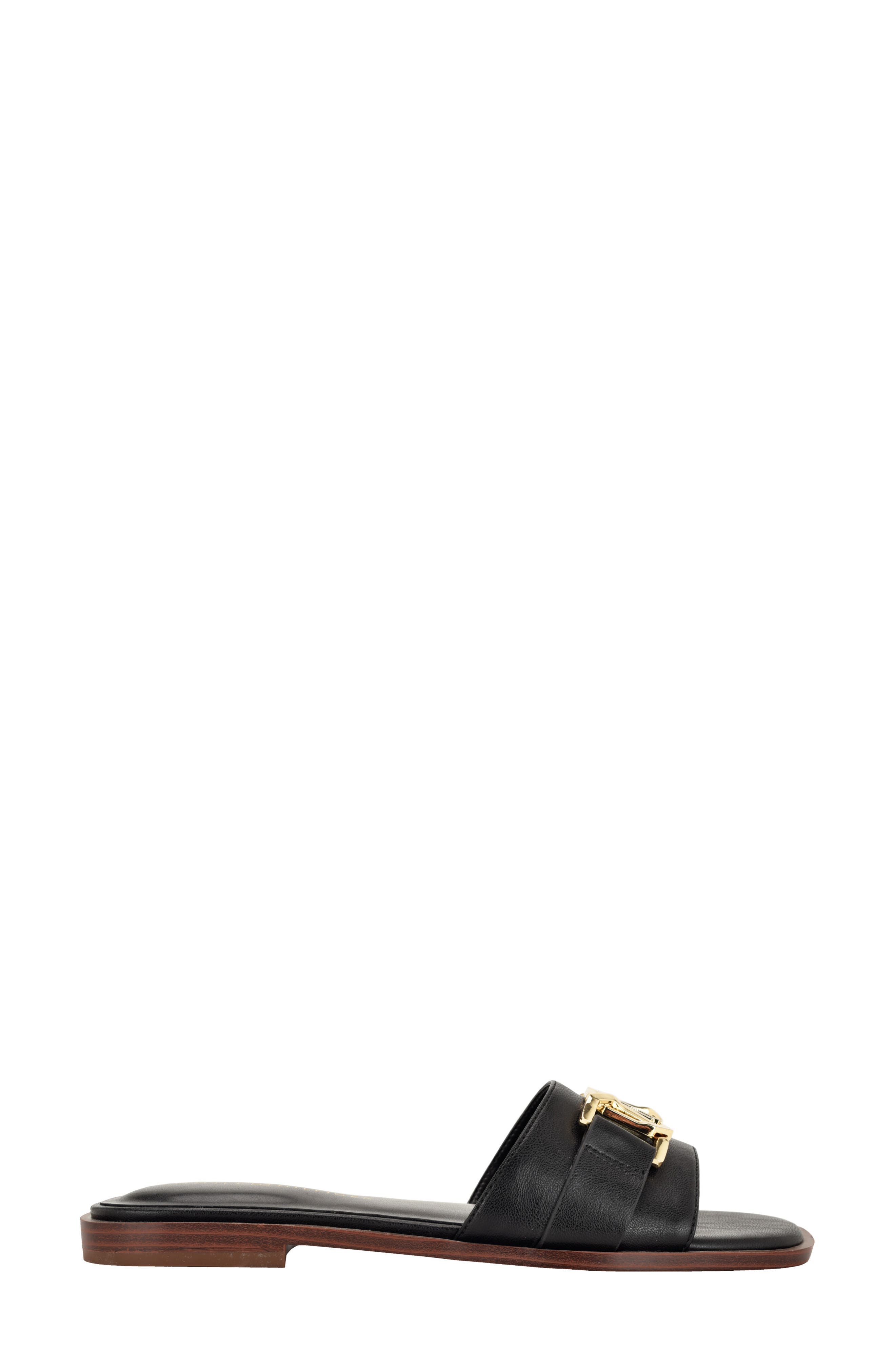 Trulei Slide Sandal, Alternate, color, BLACK 001