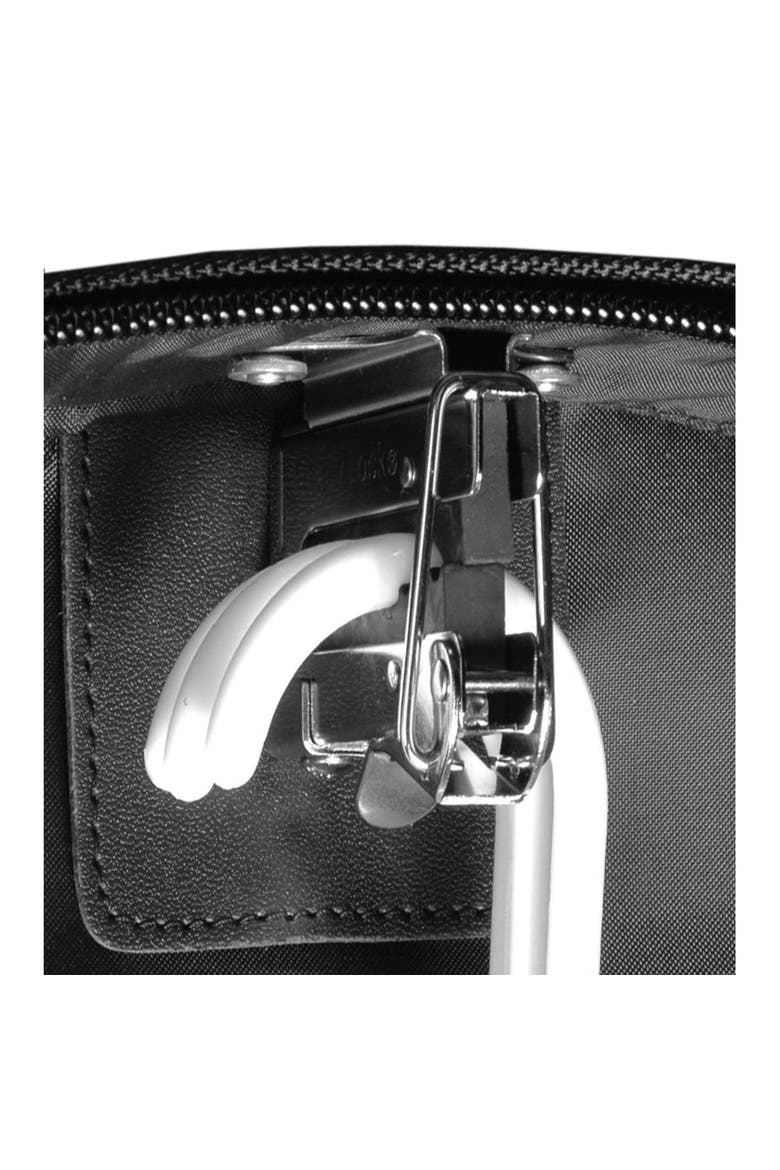 45" Premium Framed Garment Bag with shoulder strap and multiple pockets, Alternate, color, Brown