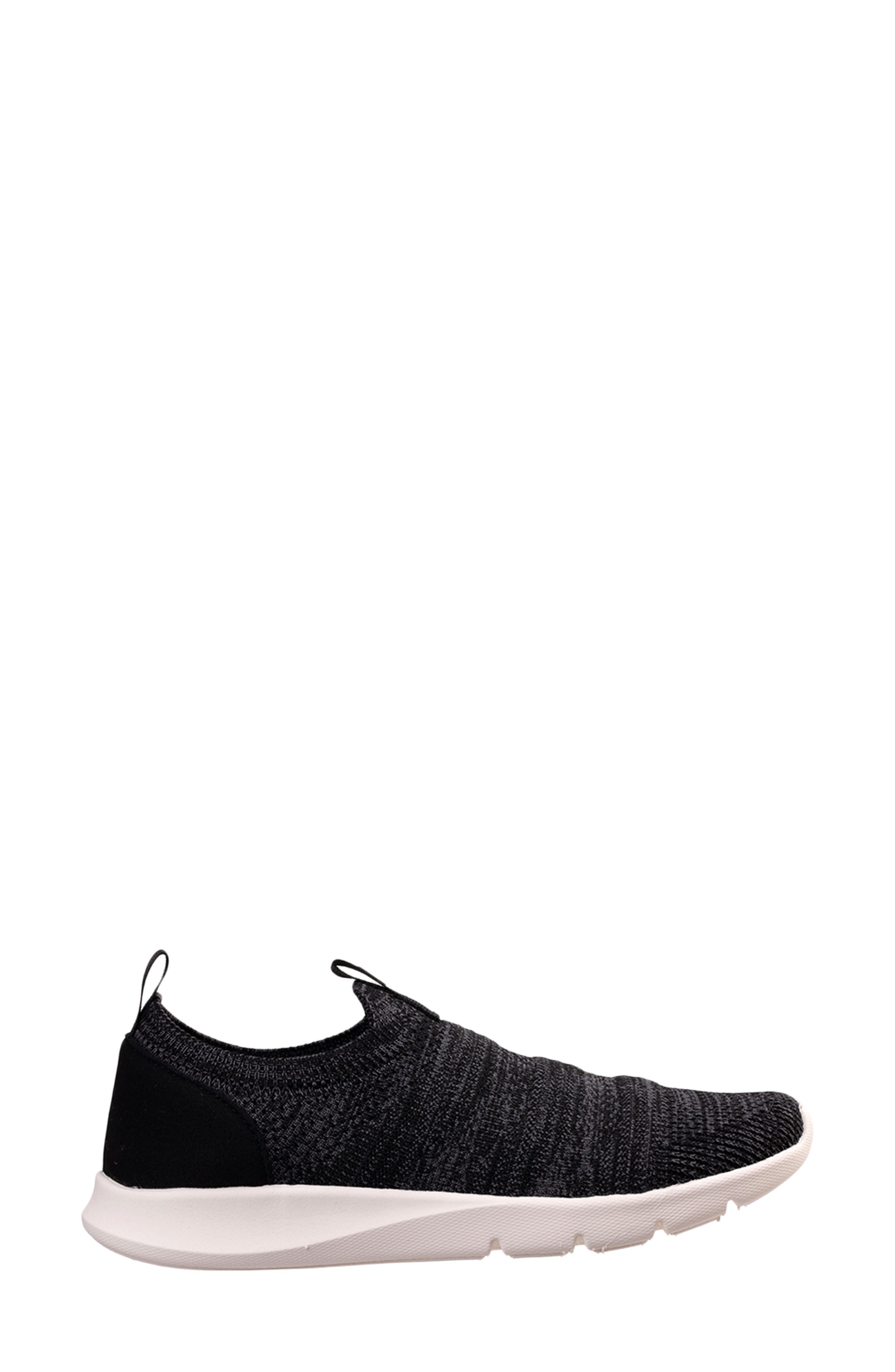 Inlet Slip On Sneaker, Alternate, color, BLACK