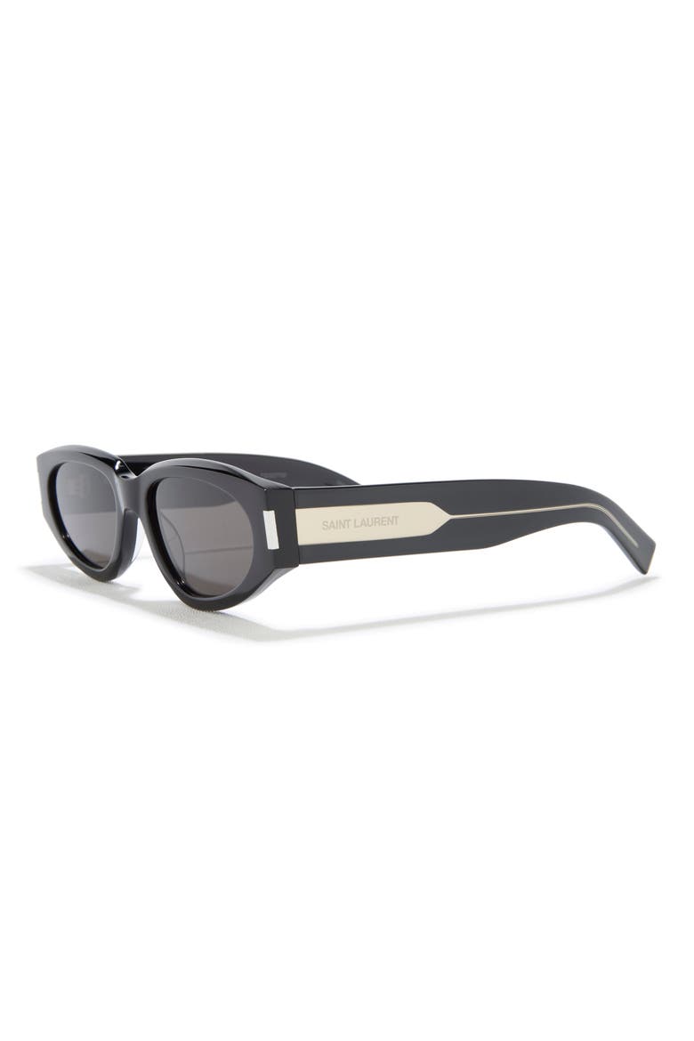 Cat Eye Sunglasses, Alternate, color, BLACK BLACK GREY