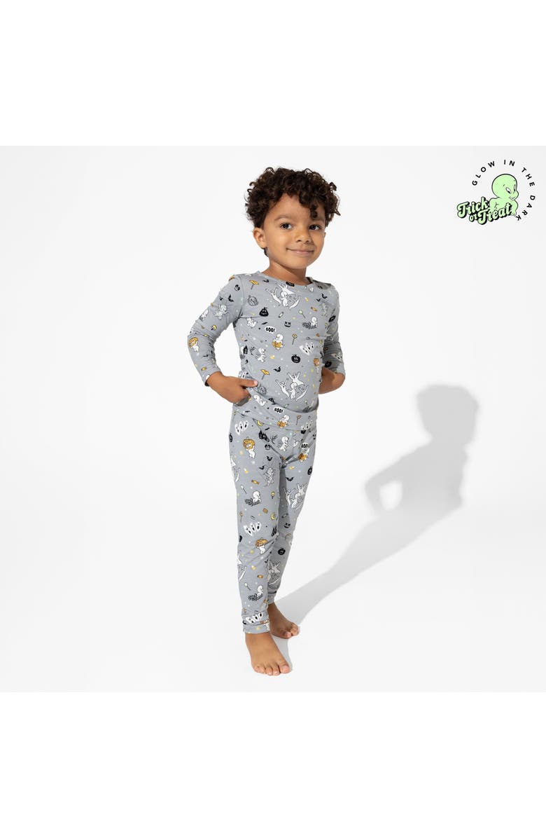 Bellabu Bear Kids' Casper Halloween Set of 2 Piece Pajamas, Alternate, color,