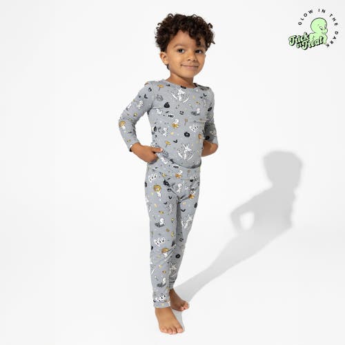 Bellabu Bear Kids' Casper Halloween Set Of 2 Piece Pajamas In Casper Halloween