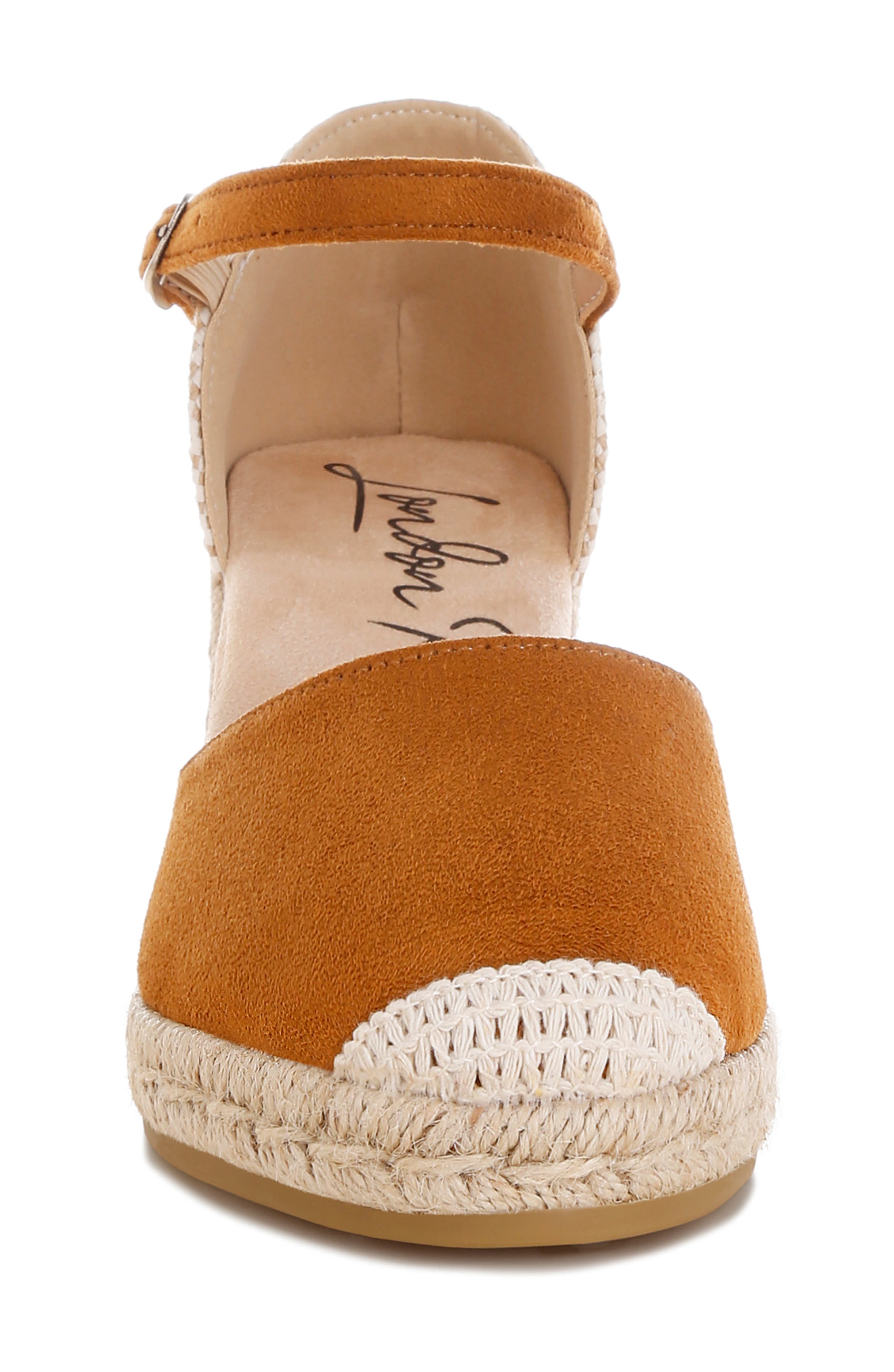 LONDON RAG Anglong Espadrille Wedge Sandal, Alternate, color, Tan