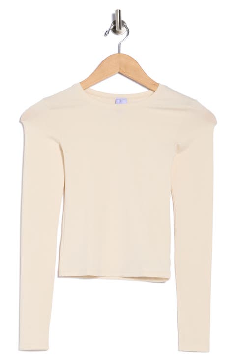 Softie Cotton Blend Long Sleeve Top