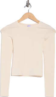 Florence by Mills Softie Cotton Blend Long Sleeve Top