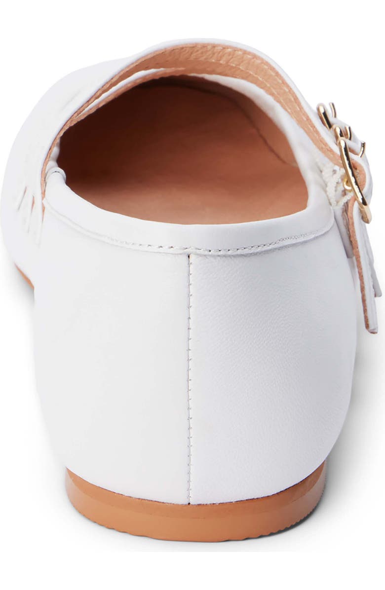 Matisse Nova Strappy Ballet Flat, Alternate, color, White