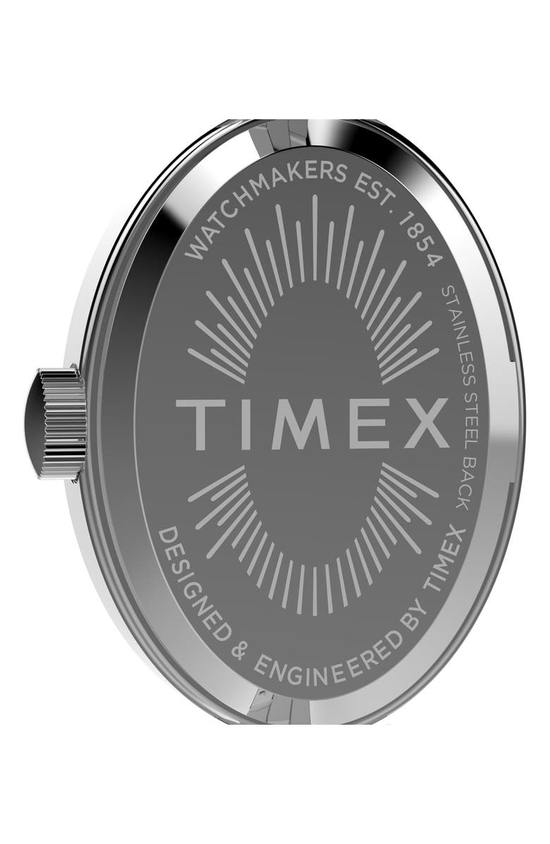 Timex<sup>®</sup> Transcend Mesh Strap Watch & Bracelet Set, 31mm, Alternate, color, Blue/Silver