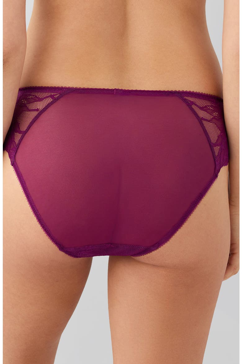 Vivid Attraction High Cut Briefs, Alternate, color, DARK PURPLE