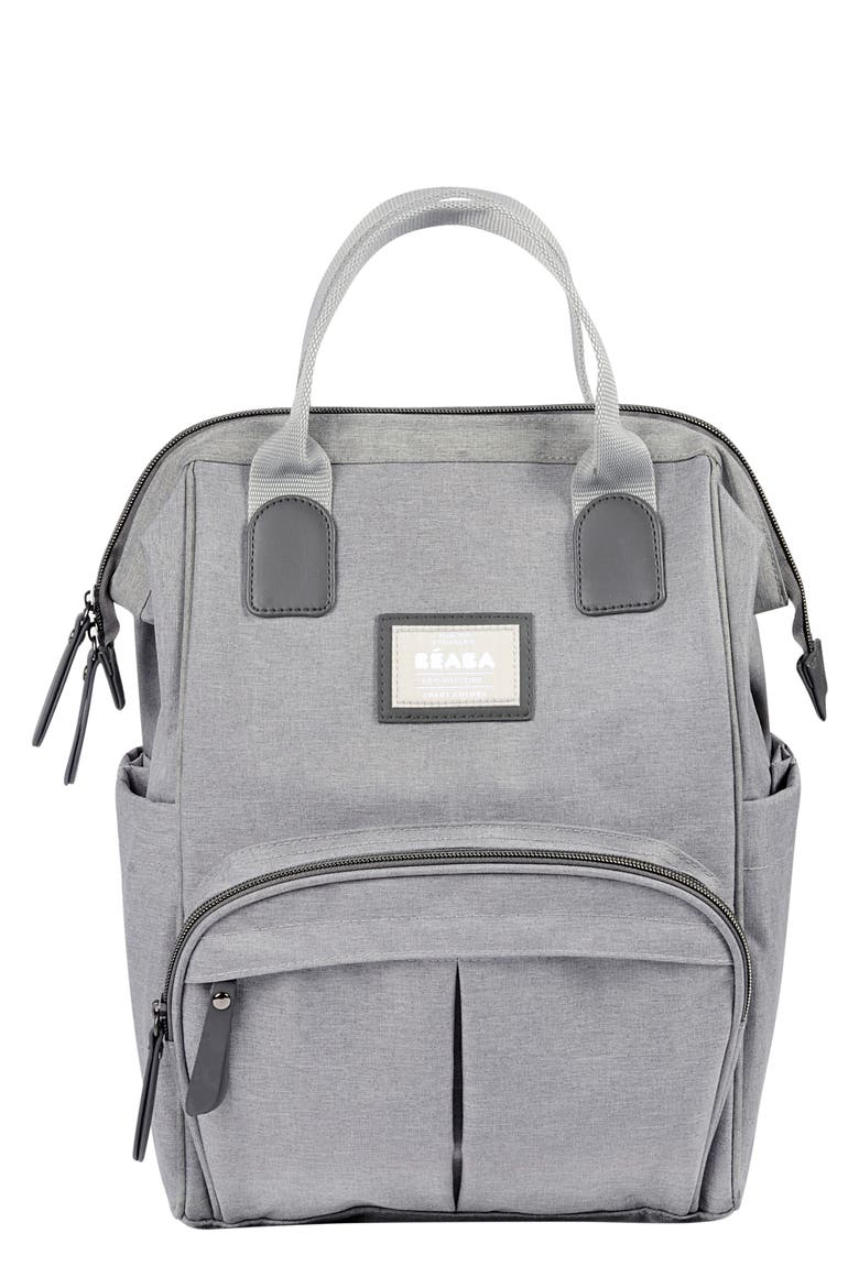 Wellington Diaper Backpack, Main, color, GREY