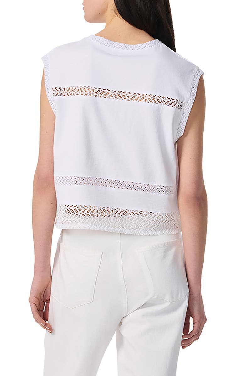 rag & bone Rosie Muscle Tank, Alternate, color, White