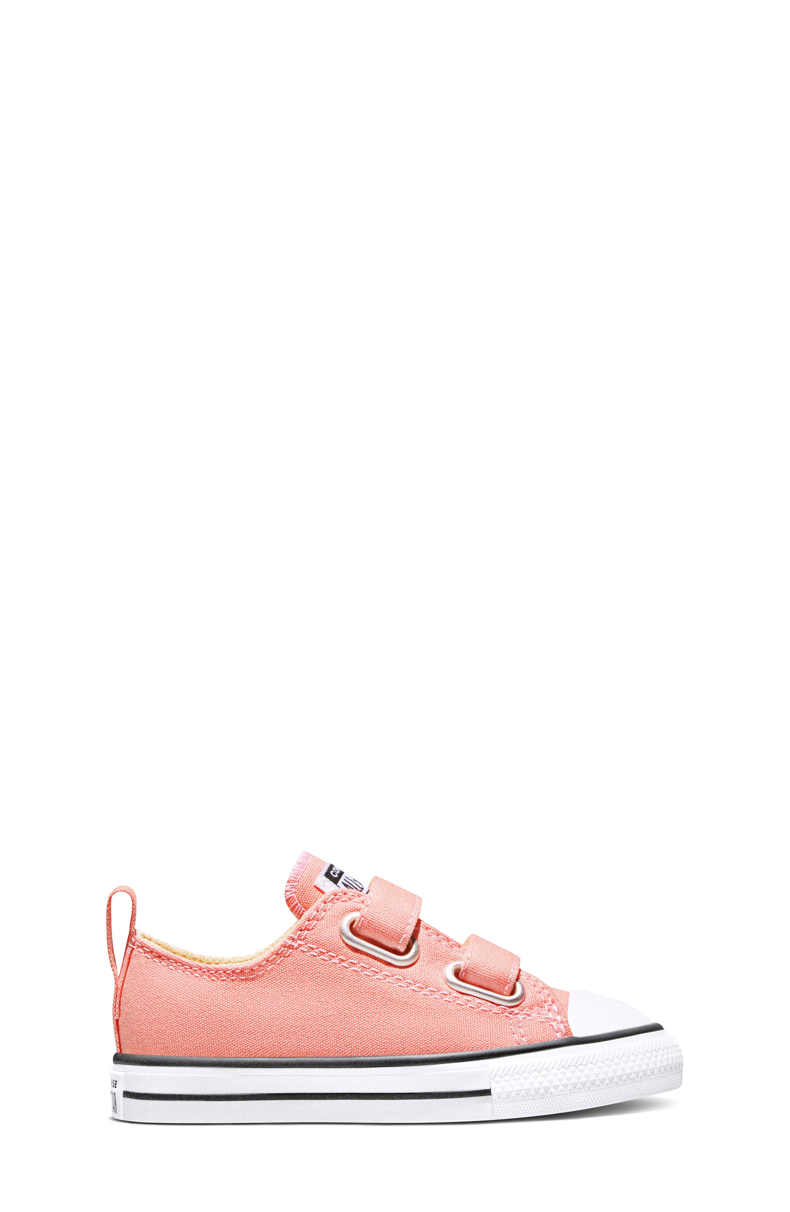 Kids' Chuck Taylor All Star Easy On Canvas Low Top Sneaker, Alternate, color, ALL HEAT/WHITE/