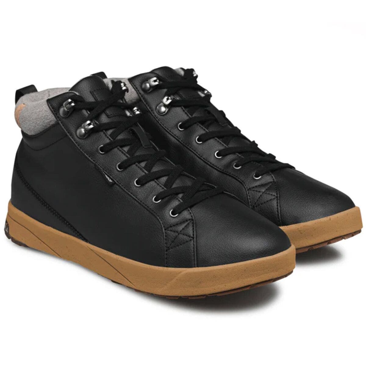 Saola Bergen Waterproof Warm Shoe - Men's, Alternate, color, Black/Tobacco