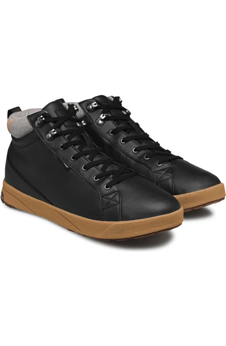 Saola Bergen Waterproof Warm Shoe - Men's, Alternate, color, Black/Tobacco